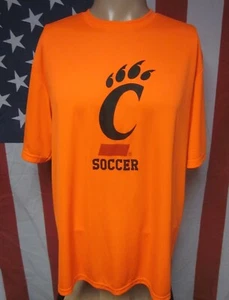 UNIVERSITY OF CINCINNATI Bearcats lrg athletic T shirt Ohio soccer jersey A4 - Picture 1 of 2