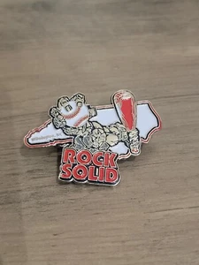 Baseball Trading Pin Rock Solid Wilmington NC - Picture 1 of 2
