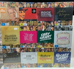 Huge Reseller Lot - Over 120 DVDs In 12 Box Sets - New Sealed Region 4 - Picture 1 of 6