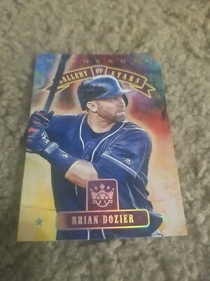 BRIAN DOZIER 2018 PANINI DIAMOND KINGS GALLERY OF STARS CARD #GS-8 TWINS - Image 1 of 2