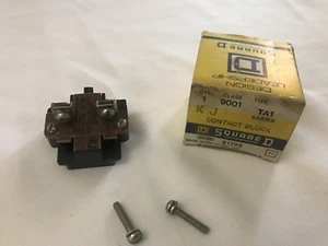 Square D 9001-TA-1 Contact Block 9001TA1 (FREE SHIPPING) - Picture 1 of 4