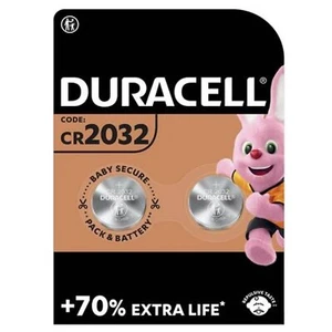 CR2032 Duracell/Panasonic Coin Cell Lithium 3V Batteries-Toys Car Key Fob Remote - Picture 1 of 18