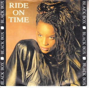 BLACK BOX Ride On Time PICTURE SLEEVE 7" 45 rpm record NEW + jukebox title strip - Picture 1 of 3