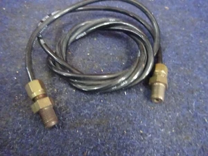 HarleyBT's XL's Chopper's Other's Custom U-KHAN NYLON Brake Line Kit w/Comp Ends - Bild 1 von 14