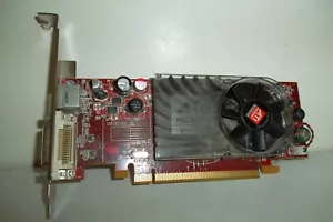 Dell ATI Radeon HD 2400 XT PCIe Graphics Video Card 256MB DMS-59 TV-Out FM351 - Picture 1 of 8