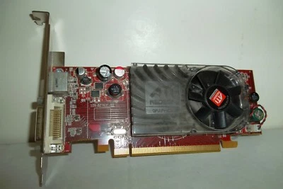 Dell ATI Radeon HD 2400 XT PCIe Graphics Video Card 256MB DMS-59 TV-Out FM351 - Image 1 of 4