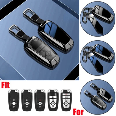 Zinc Alloy TPU Car Key Fob Case Cover Bag For Lincoln Aviator Corsair Nautilus — 第 1/4 张图片