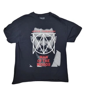 Justin Timberlake Man of the Woods World Tour Black Red  Size Large  - Picture 1 of 6
