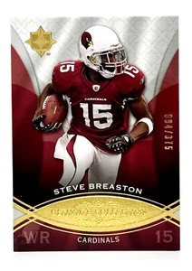 2009 Ultimate Collection #3 Steve Breaston /375 Arizona Cardinals - Picture 1 of 2
