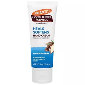 Palmer's Cocoa Butter Formula Hand Cream for Dry, Cracked Skin 3.4Oz Travel Size - Picture 1 of 8