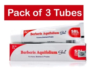 3 SBL Berberis Aquifolium Gel (25g) per eczema, oscuramento della pelle, occhiaie - Foto 1 di 2