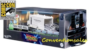 SDCC 2025 MATTEL HOT WHEELS REGRESO AL FUTURO 40 ANIVERSARIO SET PREVENTA - Imagen 1 de 6