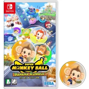 Switch Super Monkey Ball Banana Rumble + Coaster [Korean English Multi Lang] - Picture 1 of 3