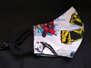 TRANSFORMERS Generation 1 Face Mask, adjustable FREE DOMESTIC SHIPPING - Picture 1 of 7