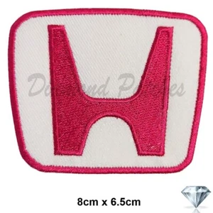 Honda embroidery patch iron sew on car Fuel oil racing fashion badge - Picture 1 of 2