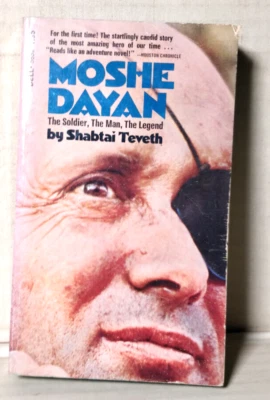 Israel Moshe Dayan The Soldier Man Legend  Shabtai Teveth 1974     B14 Foto 1 de 4
