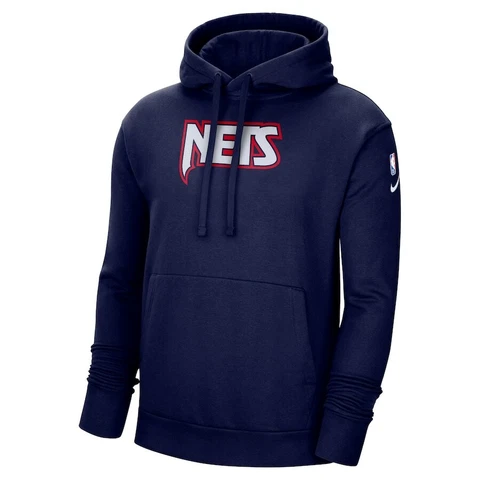 Brooklyn Nets Nike City Edition Essential Logo Pullover Hoodie Men's Large NBA Cover