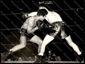 Pedro Montanez Jimmy Garrison 1938 Boxing 5.5" x 7.5" Photograph Type 1 B195 - Picture 1 of 2