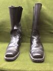 Vintage Black Leather Men's Avonite Boots    Size:  8 1/2 D