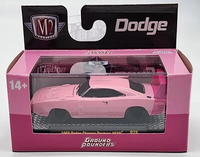 M2 MACHINES 1:64 GROUND POUNDERS RELEASE 28 1969 DODGE CHARGER DAYTONA HEMI  - Image 1 of 2