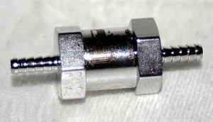 .15" OD Barb Fitting SS Instrument Check Valve (5 Psi Crack) Parker 2HB-C2L-5-SS - Picture 1 of 6