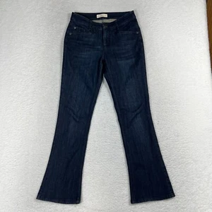 J Jill Jeans Women's 2 (26x28) Blue Smooth Fit Barely Boot Cut Stretch Denim - Picture 1 of 9