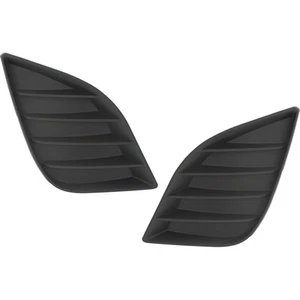 Fog Light Cover Set For 14-16 Toyota Corolla Textured Front TO1039170 TO1038170 - Picture 1 of 12