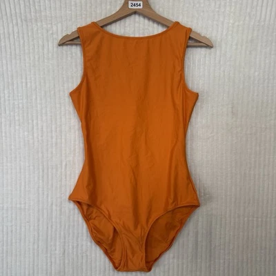 Skims Signature Natación Cuello Alto Una Pieza Talla en Mandarina Talla Grande Nuevo con Etiquetas $94 Foto 1 de 4