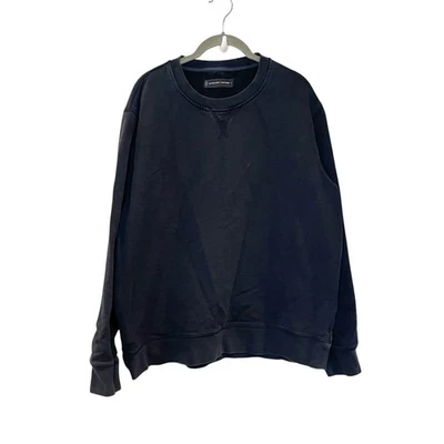 Everlane Unisex Terry Francés Crew Azul Marino XL Sudadera Uniforme Resistente Foto 1 de 4