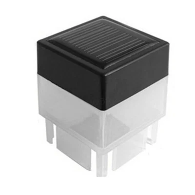 LED Solar Column Head Light Solar Powered Pillar Lamp Outdoor Fence Gate1190 - Image 1 of 4