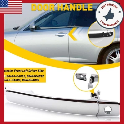 Maçaneta externa frontal esquerda para 2003-2004 FX35 INFINITI FX45 nova - Imagem 1 de 4