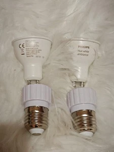 Philips Hue blanco y ambiente GU10 paquete de 2 incl. adaptador - Imagen 1 de 2
