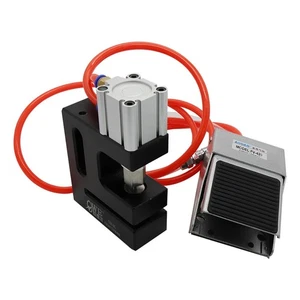 DK6 Pneumatic Round Hole Plastic Bag Punching Machine Bag Punching Tool - Picture 1 of 13