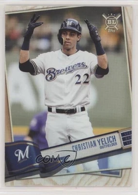 2019 Topps Big League Christian Yelich #300 - Image 1 of 2