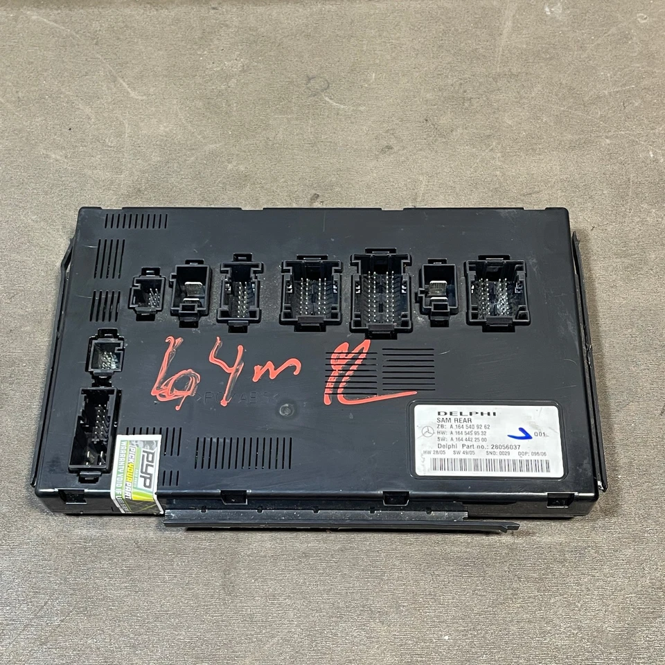 MERCEDES BENZ R350 GL450 ML350 DELPHI MÓDULO DE ADQUISICIÓN DE SEÑAL SAM trasero OEM  Foto 1 de 4