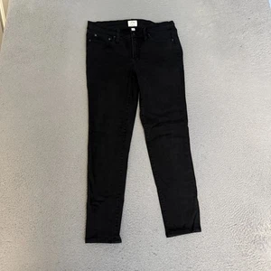 J.CREW Jeans Damen Größe 31 schwarz 8" Zahnstocher - Bild 1 von 9
