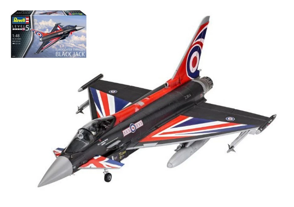 EUROFIGHTER TYPHOON BLACK JACK KIT 1:48 - Immagine 1 di 1