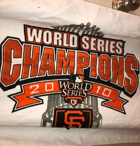 San Francisco Giants Strandtuch World Series Champions 2010 Strandtuch Pool - Bild 1 von 5