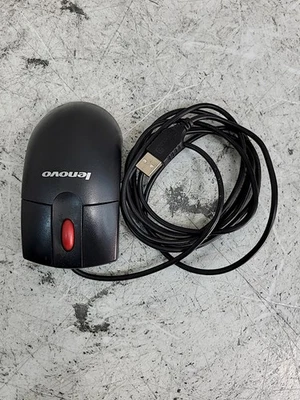 LENOVO M-UAE119 41U3029 USB wired mouse Black - Image 1 of 2