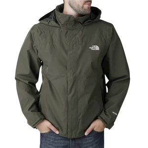 The North Face Sangro Herren Gr. XL leichte wasserdichte Jacke mit Kapuze Fig Green - Bild 1 von 14