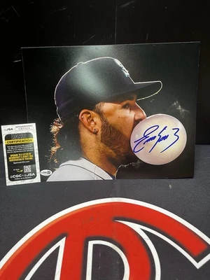 Eugenio Suarez Autographed Seattle Mariners Signed 11x14 Photo JSA COA MLB￼ - Image 1 of 3