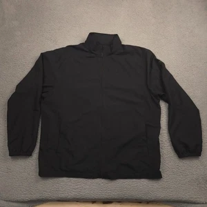 Greg Norman John Deere World Championship Mens L Black Full Zip Golf Jacket - Picture 1 of 12