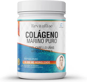 Collagene Marino in Polvere 10,000 Mg Idrolizzato Puro(Tipo I E III) - per Unghi - Foto 1 di 12