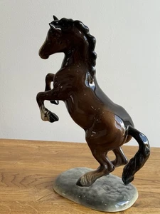 Beswick Welsh Cob rearing No 1014, brown gloss - Picture 1 of 9