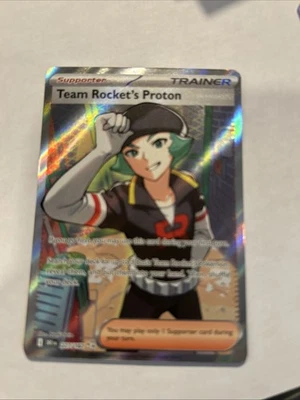 Team Rocket's Proton 227/182 Sv10: Destined Rivals Holo - Image 1 of 4