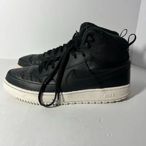 Nike Court Vision Winter Mid Black Phantom U.S Size 13 Preowned No Box - Picture 1 of 9