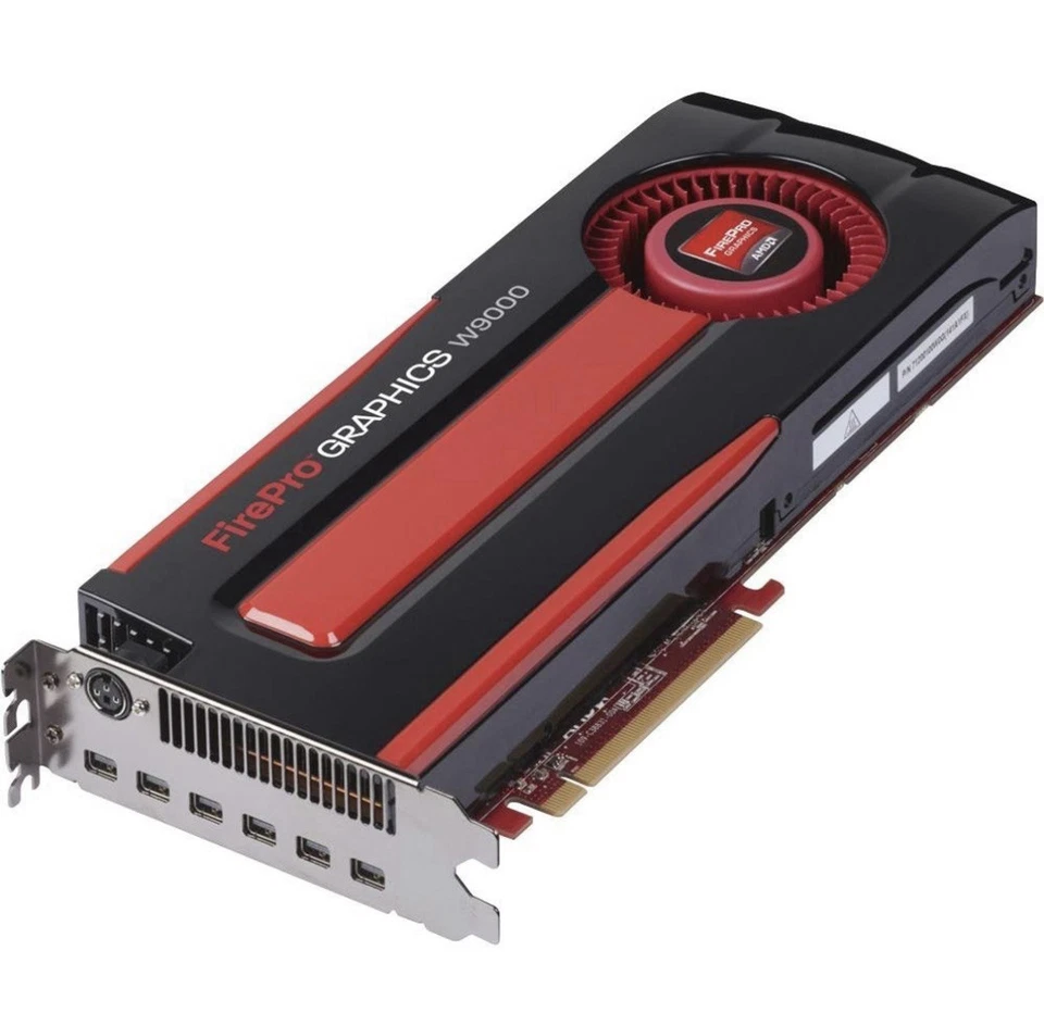 AMD FirePro W9000 6GB GDDR5 384-Bit PCI Express 3.0 X16 Full Height Video Card - Image 1 of 1