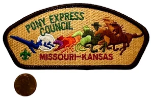 BOY SCOUT BSA PONY EXPRESS COUNCIL OA O-NI-FLO 311 CSP LAST DEATH PATCH - Picture 1 of 2