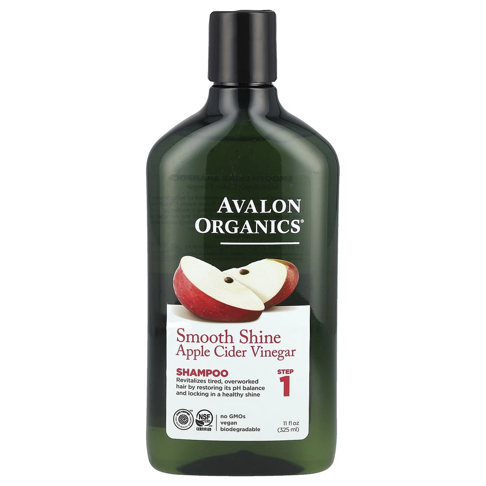 Avalon Organics Shampoo Apple Cider Vinegar 11 FL Oz