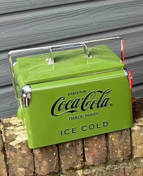 Coca Cola Coke Retro Cooler Green and black Vw Air Cooled Split screen - Small - Image 1 of 4